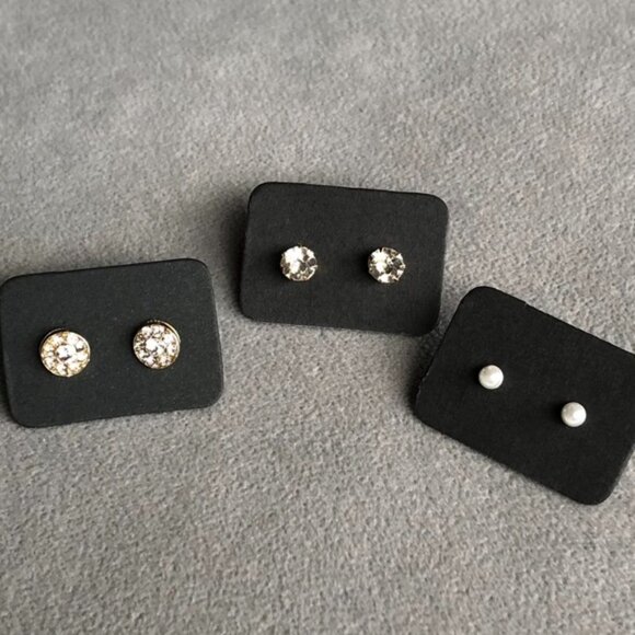 Set of 3 ~ Earrings ~ Elegant Style Brand New - Picture 5 of 7